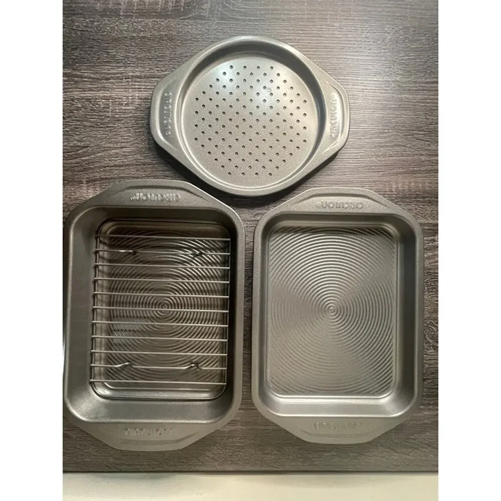 Circulon Bakeware Nonstick Toaster Oven Bakeware Pan Tray Set UNUSED
